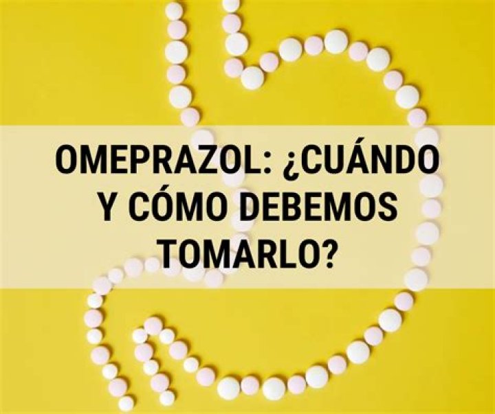 Omeprazol: ¿cuándo y cómo debemos tomarlo?